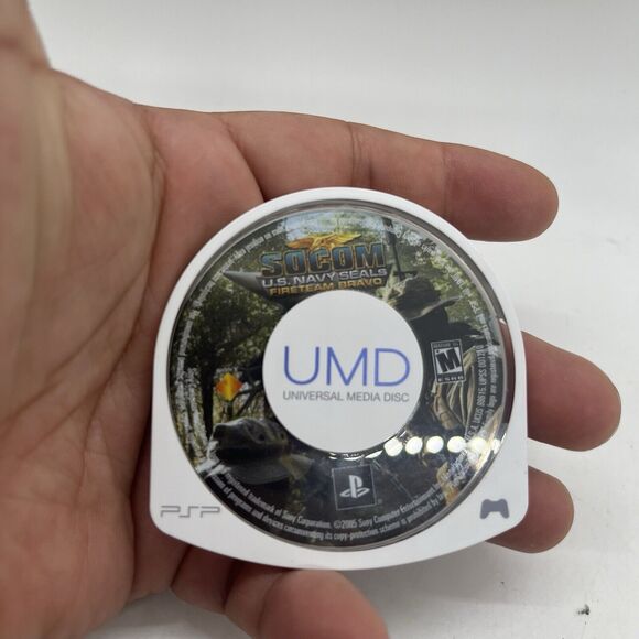 SOCOM Fireteam Bravo Sony PSP Disc Only - Tested - Picture 3 of 3